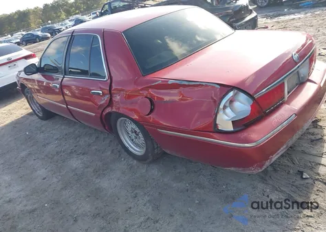 2001 Mercury Grand Marquis Ls from USA, damaged, VIN 2MEFM75W31X665321